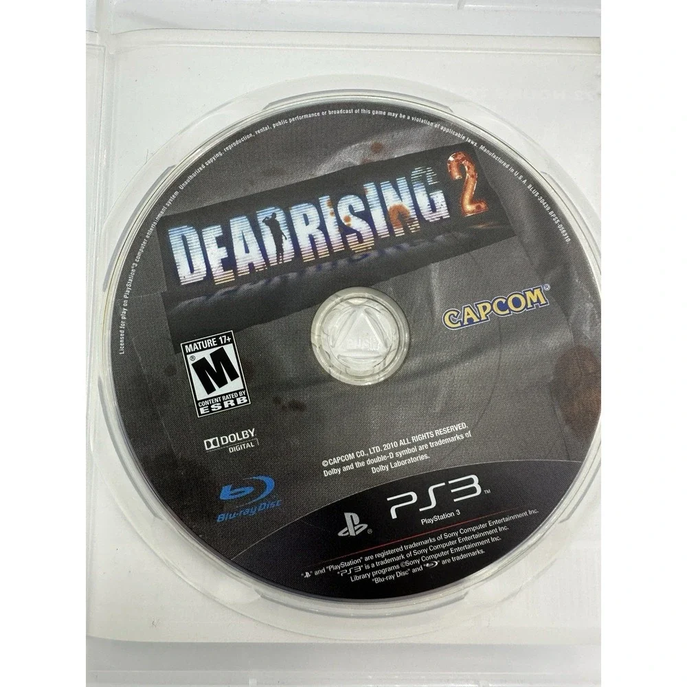 Dead Rising 2 PS3 PlayStation 3 Pristine Disc Complete In Box Tested